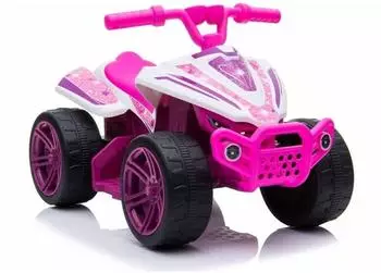 Lean Toys TR1805 Kinder-Elektroquad 6V, rosa (TR1805)