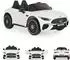 Moni Mercedes-Benz DK-SL63 Kinder-Elektroauto Zweisitzer, Bluetooth, weiß (DK-SL63)