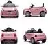 Chipolino Fiat 500 Kinder-Elektroauto pink, Fernbedienung, MP3/USB (ELKFIAT25PI)