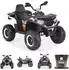 Moni Cool Kinder Elektro-Buggy weiß, EVA-Reifen, Scheinwerfer (NEL-007)