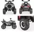Moni Cool Kinder Elektro-Buggy weiß, EVA-Reifen, Scheinwerfer (NEL-007)
