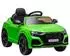 ES-Toys Audi RS Q8 Kinder-Elektrofahrzeug, Kunstledersitz, EVA-Reifen, grün (ET5021-Grün)