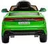 ES-Toys Audi RS Q8 Kinder-Elektrofahrzeug, Kunstledersitz, EVA-Reifen, grün (ET5021-Grün)