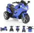 Moni Comet Kinder-Elektromotorrad 3 Räder, MP3, blau (110241)