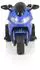Moni Comet Kinder-Elektromotorrad 3 Räder, MP3, blau (110241)