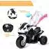 Costway BMW Elektro-Kindermotorrad 6V mit Stützrädern, schwarz (TY327662DE-BK)