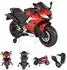 Moni Motocross Kinder-Elektromotorrad mit Bluetooth, Stützräder, rot (110886)
