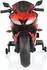 Moni Motocross Kinder-Elektromotorrad mit Bluetooth, Stützräder, rot (110886)
