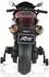 Moni Motocross Kinder-Elektromotorrad mit Bluetooth, Stützräder, rot (110886)