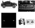 Moni Mercedes-AMG CLA 45 Kinder-Elektroauto mit Bluetooth und Fernbedienung, schwarz