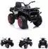 ES-Toys Elektro Kinderquad 607 2x12V MP3, USB, dunkelgrün (ET5767)