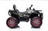 ES-Toys Elektro Kinderquad 607 2x12V MP3, USB, dunkelgrün (ET5767)