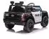 Chipolino Ford Police Kinder-Elektroauto mit Bluetooth, Fernbedienung, MP3, schwarz