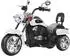 Costway Elektro-Kindermotorrad 6V mit Hupe, weiß (TY327686DE-WH)