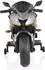 Moni Motocross Kinder-Elektromotorrad Bluetooth, MP3, Stützräder, grau