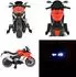Moni Surfer Kinder-Elektromotorrad mit Bluetooth, rot (20kg)