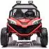 Chipolino Explorer Kinder-Elektrofahrzeug Doppelsitzer Offroad, rot (Explorer)