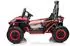 Chipolino Explorer Kinder-Elektrofahrzeug Doppelsitzer Offroad, rot (Explorer)