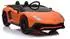 ES-Toys Lamborghini Aventador SV Kinder-Elektroauto 12V, EVA-Reifen, orange (ET4853-Orange)