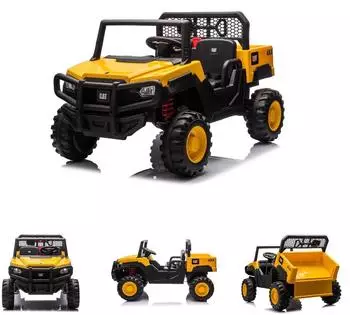 Chipolino Elektrobuggy CAT UTV Doppelsitzer, gelb, mit Fernbedienung (CAT UTV)