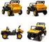 Chipolino Elektrobuggy CAT UTV Doppelsitzer, gelb, mit Fernbedienung (CAT UTV)