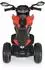 Moni Colombo Kinder-Elektromotorrad rot, 2 Motoren, 7km/h, MP3 (110239)