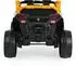 Moni Jeep Kansas Kinder-Elektrofahrzeug EVA-Reifen, Fernbedienung, orange/weiß