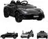 ES-Toys Lamborghini Aventador SVJ Kinder-Elektroauto 12V, Kunstledersitz, EVA-Reifen, schwarz (ET4894-Schwarz)