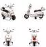 Chipolino Vespa GTS Super Kinder-Elektromotorrad mit MP3, Licht, 2-3km/h, weiß (ELMVE0252WH)