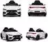 Chipolino Mercedes AMG CLE 53 Kinder-Elektroauto mit Fernbedienung, Stoßdämpfer, LED, weiß