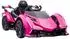 ES-Toys Lamborghini V12 Vision Gran Turismo Kinder-Elektroauto 12V, Fernbedienung, MP3, pink