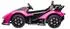 ES-Toys Lamborghini V12 Vision Gran Turismo Kinder-Elektroauto 12V, Fernbedienung, MP3, pink