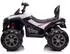 Chipolino ATV FX Sport Kinder-Elektroquad 2 Motoren, Lichter, weiß (ELATVF0262W)