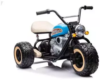 Wisam Kinder-Elektromotorrad LL6688 Dreirad 24V 2x800W blau (LL6688)