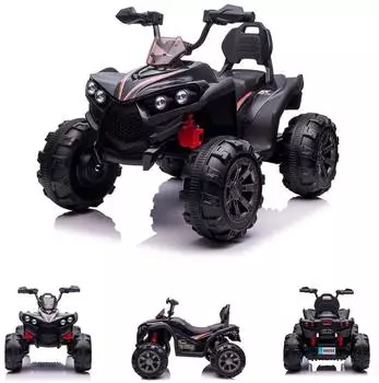 Chipolino Elektroquad ATV FX Sport 2 Motoren, schwarz (ELATVF0261B)
