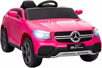 AIYAPLAY Mercedes-Benz Concept GLC Coup&eacute; Kinder-Elektroauto 12V, rosa (370-391V90PK)