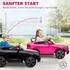 AIYAPLAY Mercedes-Benz Concept GLC Coupé Kinder-Elektroauto 12V, rosa (370-391V90PK)