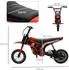 HomCom Kinder-Elektromotorrad 24V 350W, 8-16km/h, rot (370-304V90RD)
