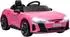 HomCom Audi RS E-tron GT Kinder-Elektroauto 12V mit Fernbedienung, rosa (370-220V90PK)