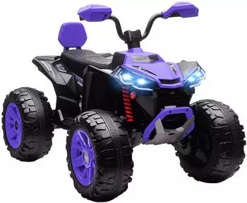 AIYAPLAY Elektro-Kinderquad 24V 2-Sitzer violett (370-412V90VT)