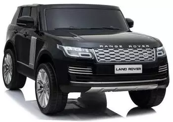 ES-Toys Range Rover Kinder-Elektroauto EVA-Reifen Allradantrieb schwarz