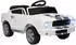 AIYAPLAY Ford Shelby GT 350 Elektroauto 12V, weiß, für Kinder 3-6 Jahre (370-387V90WT)