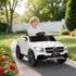 AIYAPLAY Mercedes-Benz Concept GLC Coupe Kinder-Elektroauto 12V, 2,4GHz Fernbedienung, weiß