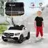 AIYAPLAY Mercedes-Benz Concept GLC Coupe Kinder-Elektroauto 12V, 2,4GHz Fernbedienung, weiß