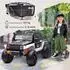 AIYAPLAY Kinder-Elektroauto 12V, 2 Motoren, Fernbedienung, weiß
