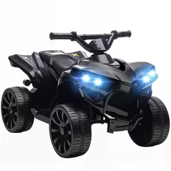 AIYAPLAY Kinder-Elektroquad 6V schwarz, 18-56 Monate (800001214258)