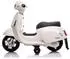 Moni Vespa GTS Super Sport Kinder-Elektromotorrad, weiß (110009)