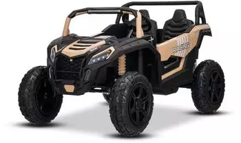 Beneo 4x4 Kinder Elektroauto 24V 2-Sitzer UTV XXL gold