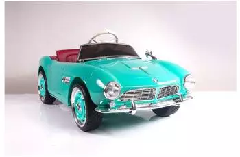 ES-Toys BMW 507 Oldtimer Kinder-Elektroauto 12V, 2 Motoren, Fernbedienung