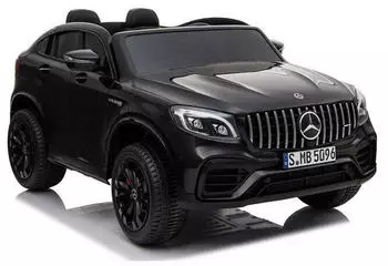 Wisam Mercedes GLC 63S Kinderfahrzeug schwarz lackiert, MP4 (H-1680)